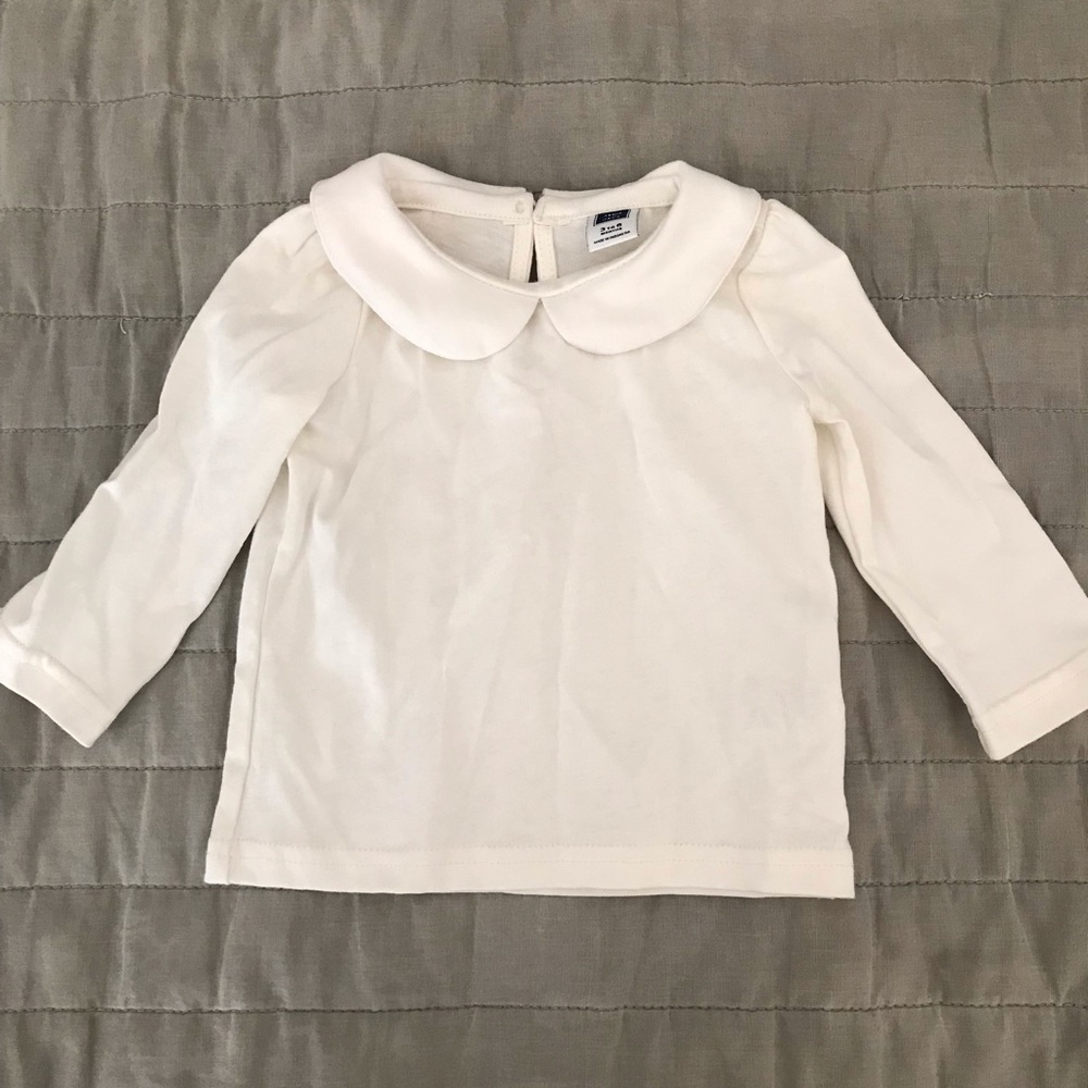 Janie and Jack Peter Pan collar shirt